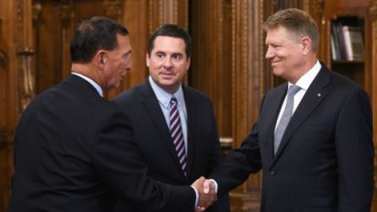 Ce a discutat președintele Iohannis cu delegaţia Congresului Statelor Unite