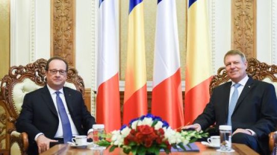 AUDIO Declaraţii de presă comune Klaus Iohannis - Francois Hollande