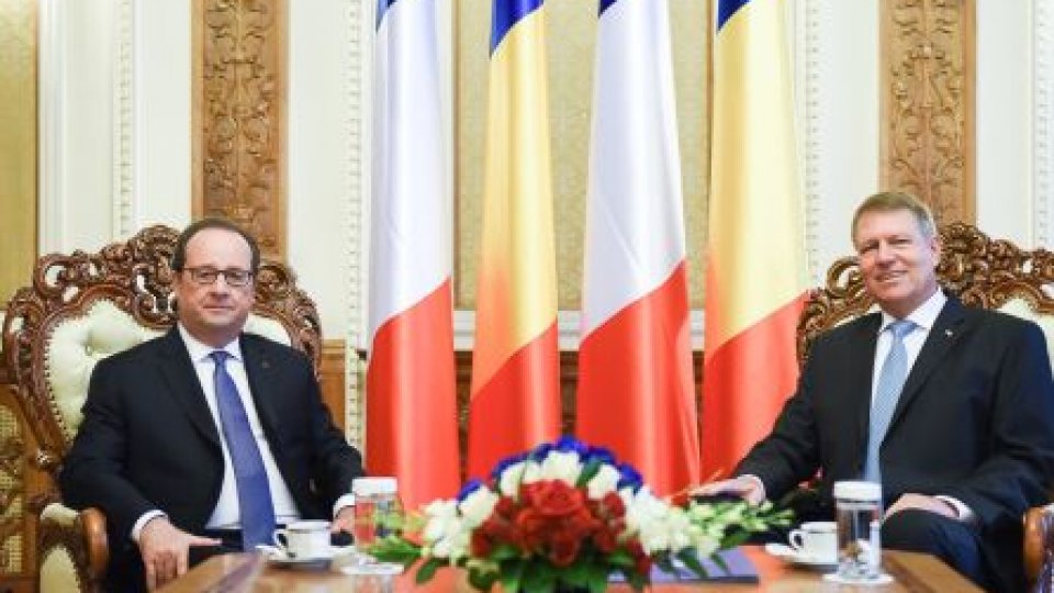 AUDIO Declaraţii de presă comune Klaus Iohannis - Francois Hollande