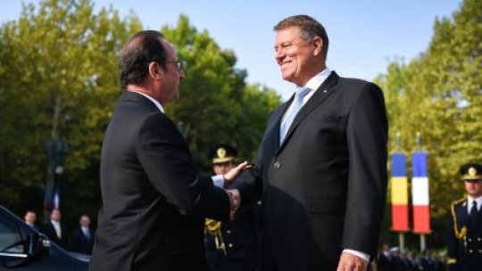 România şi Franţa vor să îşi intensifice parteneriatul strategic