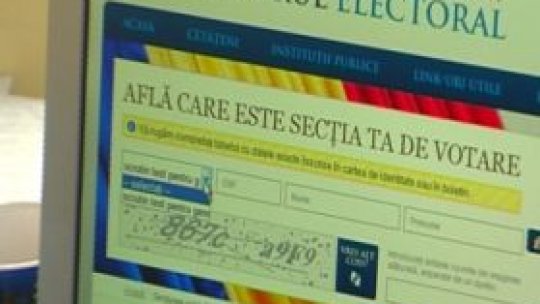 A scăzut numărul cetăţenilor cu drept de vot