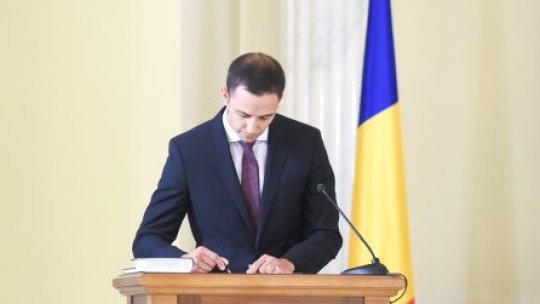 Noul ministru de Interne a depus jurământul