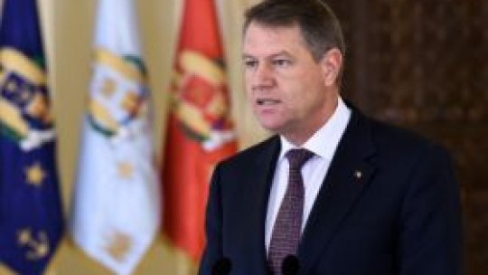 Președintele Iohannis va susține un discurs la Adunarea Parlamentară a Consiliului Europei