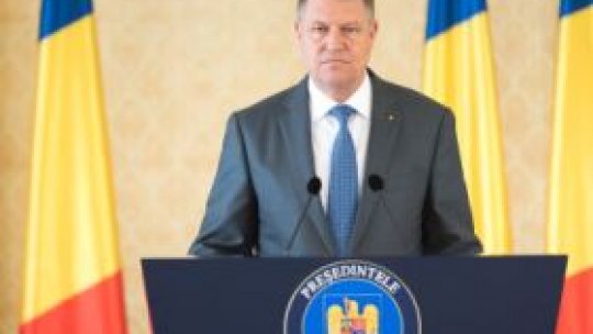 Iohannis: România, pregătită să promoveze definiția de lucru a antisemitismului