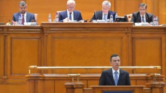 AUDIO Cabinetul Grindeanu, votat de Parlament