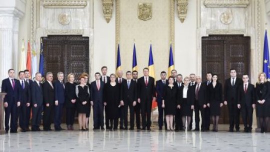Prima şedinţă a cabinetului condus de Sorin Grindeanu