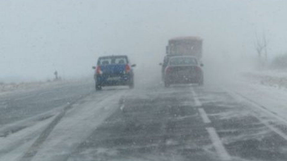 Comandament de iarnă la Ministerul Transporturilor. Autostrada Soarelui, închisă