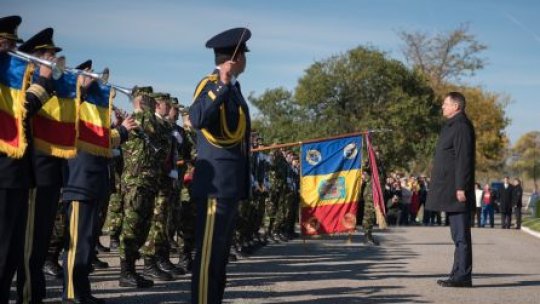 Preşedintele Iohannis, prezent la ceremoniile dedicate Zilei Armate Române