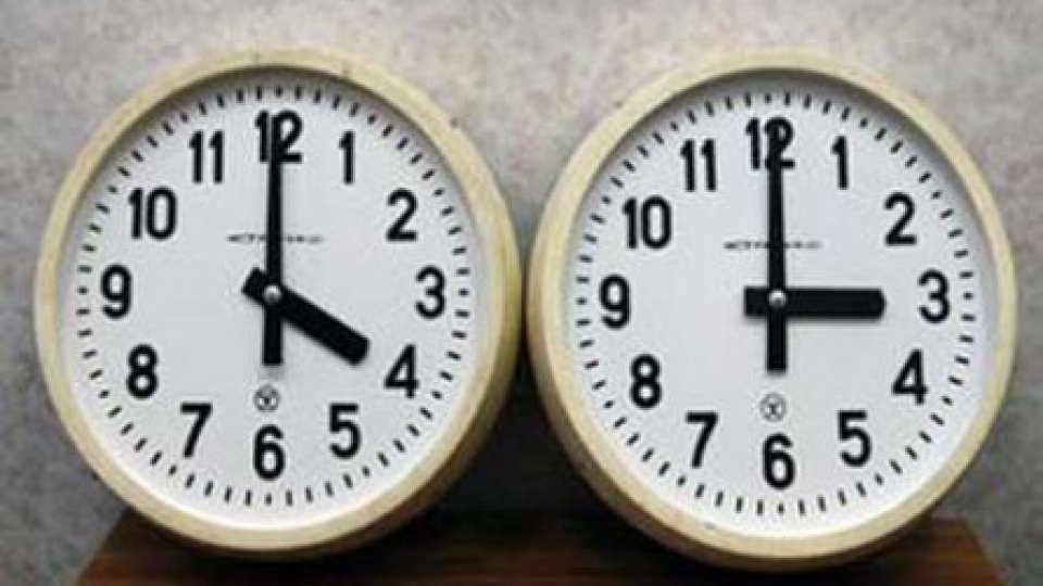 România trece la "ora de iarnă"