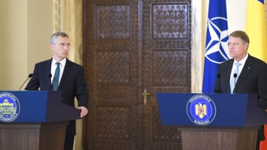 Iohannis: NATO şi Uniunea Europeană au viziuni şi interese comune