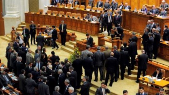 Parlamentarii pot depune amendamente la proiectul bugetului