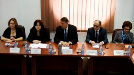 Preşedintele Klaus Iohannis, la şedinţa CSM