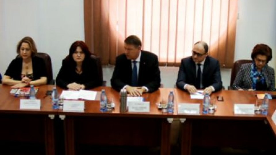 Preşedintele Klaus Iohannis, la şedinţa CSM