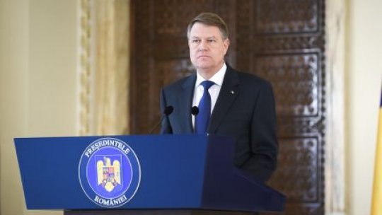 Preşedintele Iohannis îi cere premierului abrogarea OUG pe tema Codurilor penale