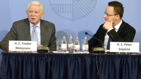 Meleșcanu: Se dorește ca relațiile dintre România și Ungaria să devină un model