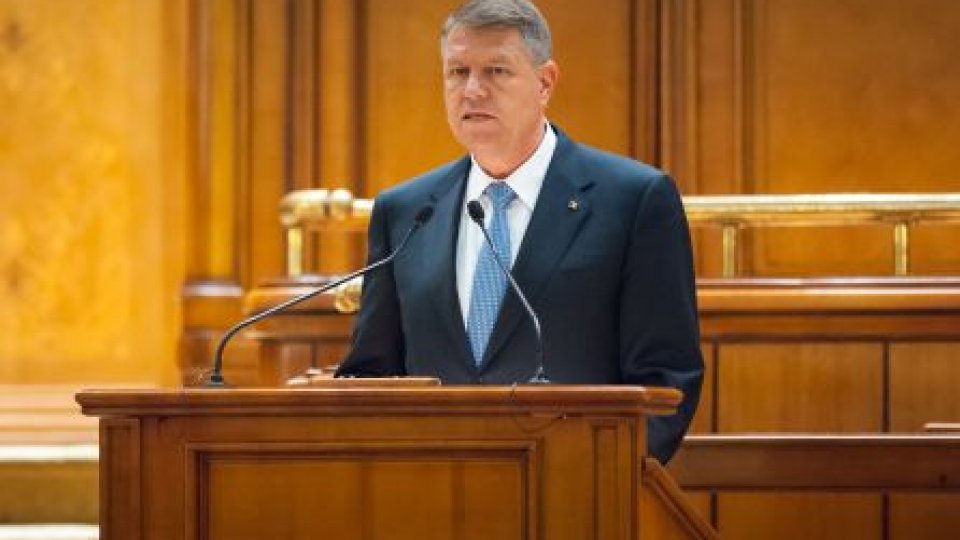 Preşedintele Iohannis vrea să se adreseze Parlamentului pe 7 februarie