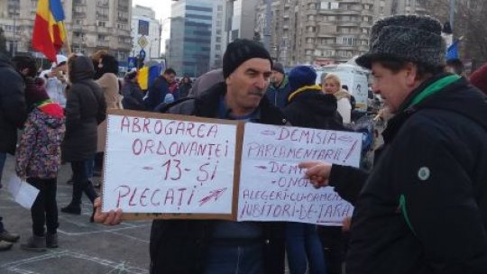 A şasea zi de proteste