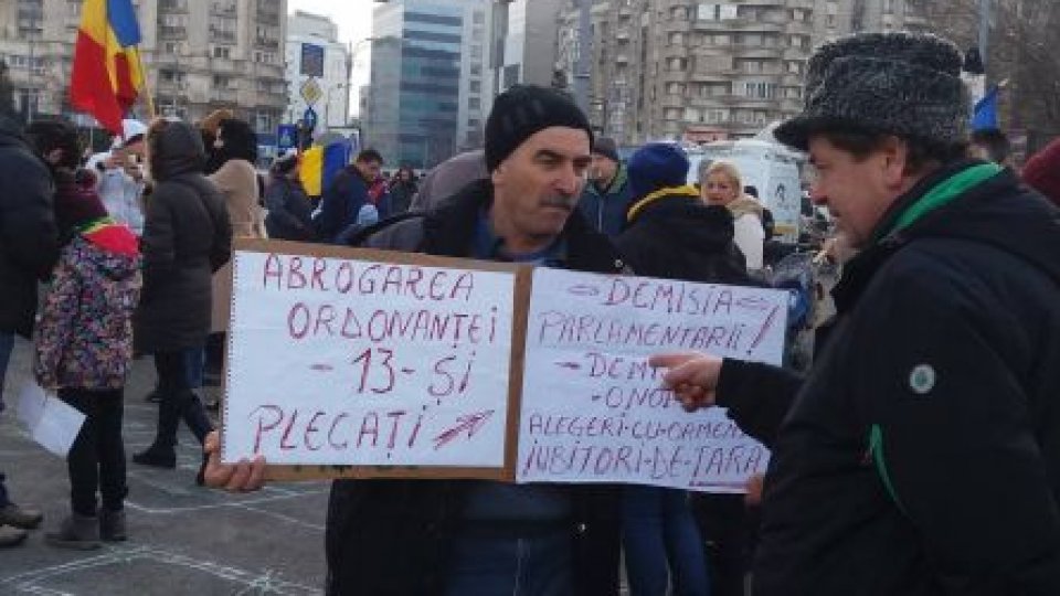 A şasea zi de proteste