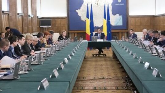 Guvernul Grindeanu se reunește în ședință