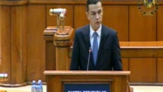 Sorin Grindeanu vine în Parlament la "Ora Premierului"