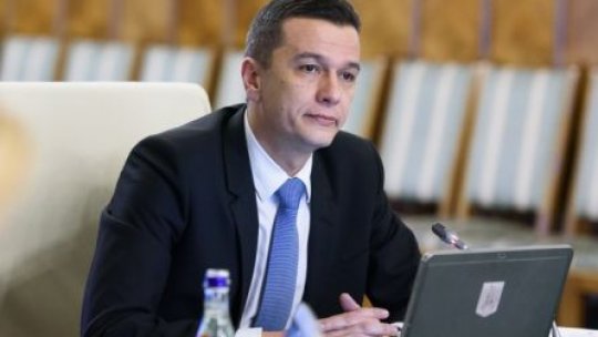 Sorin Grindeanu: Nivelul investiţiilor este mai mare ca anul trecut