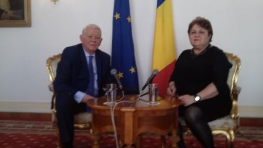 La RRA, interviu cu ministrul Afacerilor Externe, Teodor Meleşcanu