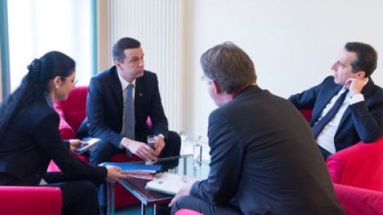 VIDEO Întâlnire premierul Sorin Grindeanu-cancelarul Austriei, Christian Kern