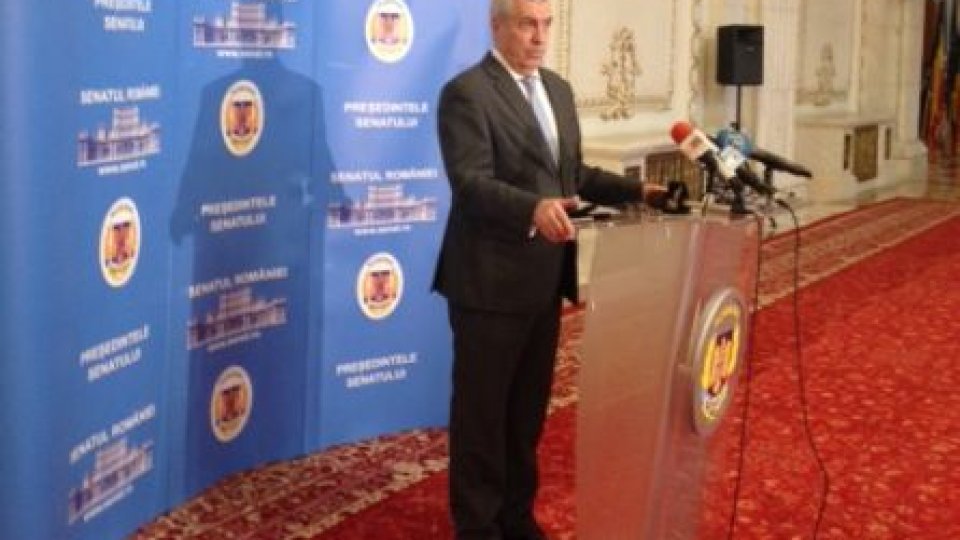 Discuţii pe tema statului de drept între preşedintele Senatului şi cel al Comisiei de la Veneţia