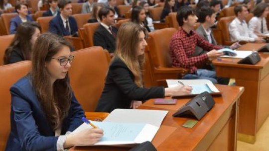 Studenți și elevi, parlamentari pentru trei zile