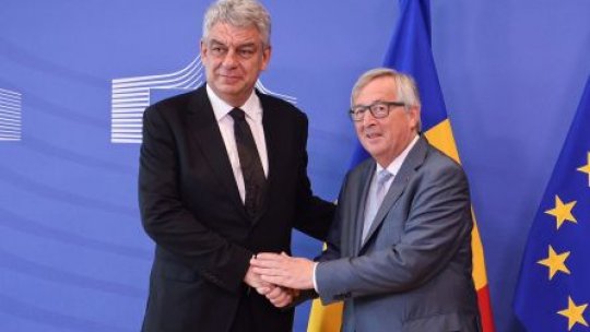 Premierul Mihai Tudose se întâlnește cu înalți oficiali europeni