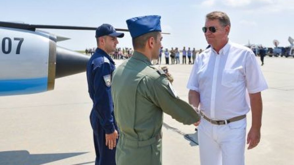 Președintele  Iohannis, prezent la exercițiul multinațional de la Cincu