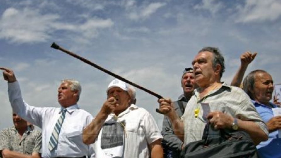 Protest al persoanelor cu dizabilități severe