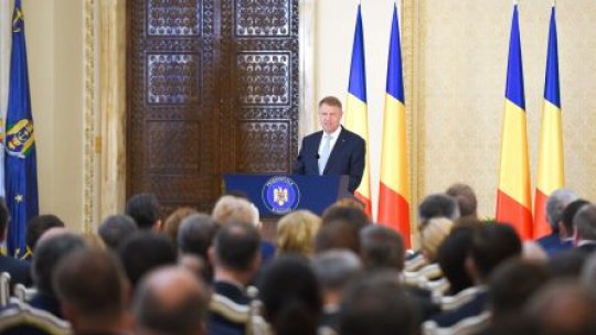 AUDIO Iohannis: Aprofundarea parteneriatului cu SUA,  o prioritate a politicii externe