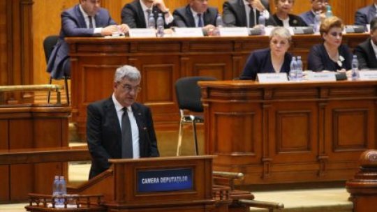 Premierul Tudose va prezenta Parlamentului situaţia economică a ţării