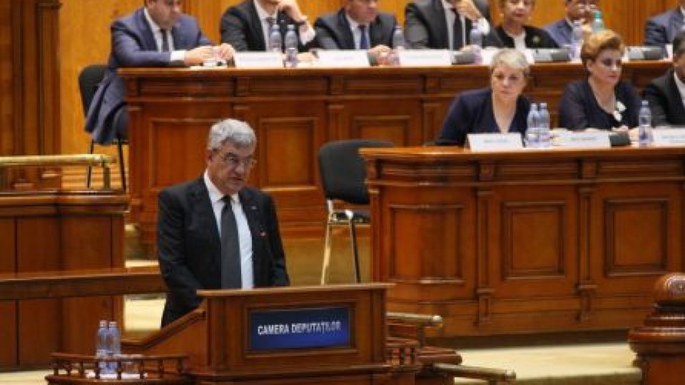 Premierul Tudose va prezenta Parlamentului situaţia economică a ţării