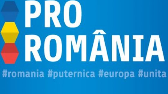 Victor Ponta, Daniel Constantin și Sorin Cîmpeanu au lansat proiectul politic "Pro Romania"