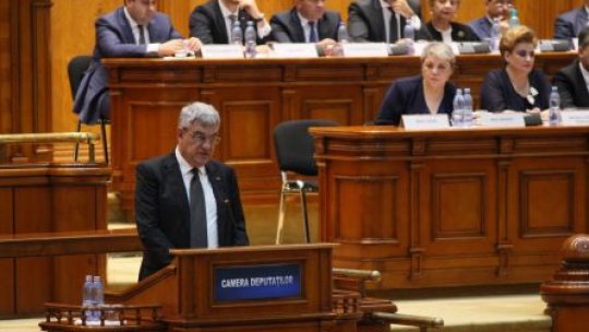 Premierul Mihai Tudose prezintă starea economiei în Parlament