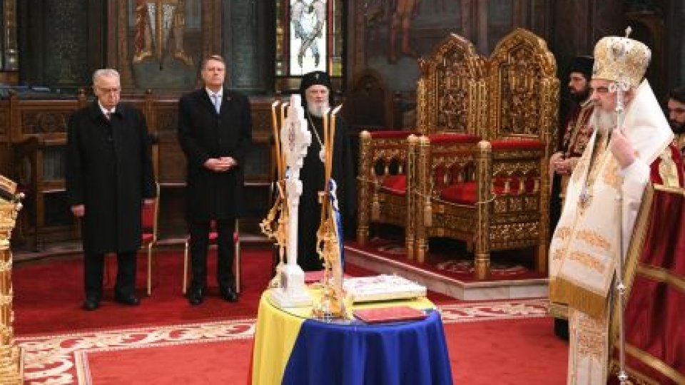 Preşedintele şi premierul interimar au participat la slujba din Catedrala Patriarhală
