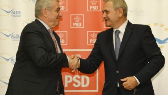 Coaliția PSD - ALDE anunță noul Guvern