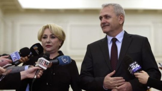 Viorica Dăncilă a prezentat programul de guvernare coaliţiei PSD - ALDE 