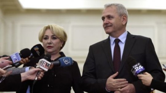 Viorica Dăncilă a prezentat programul de guvernare coaliţiei PSD - ALDE