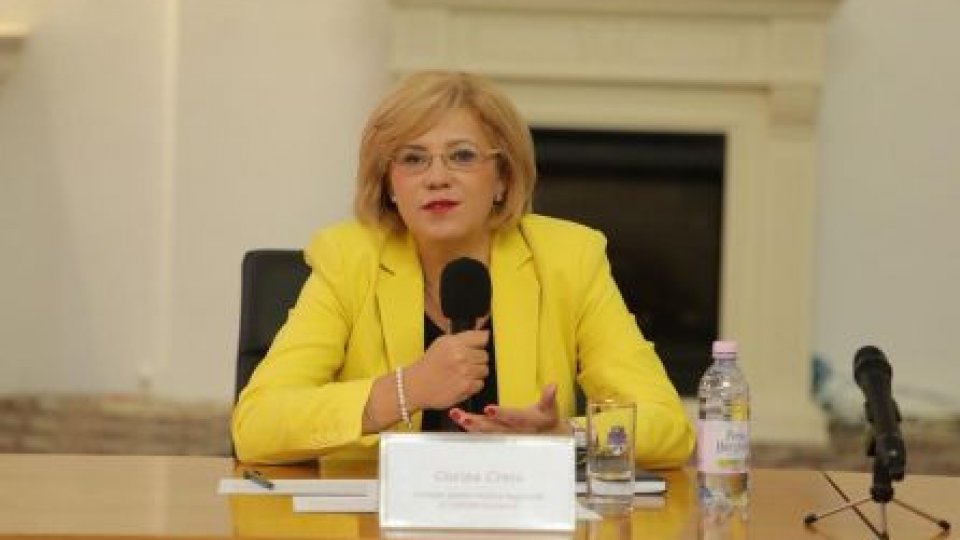 Corina Creţu,  prezentă la reuniunea anuală organizată de Universitatea Politehnică Bucure