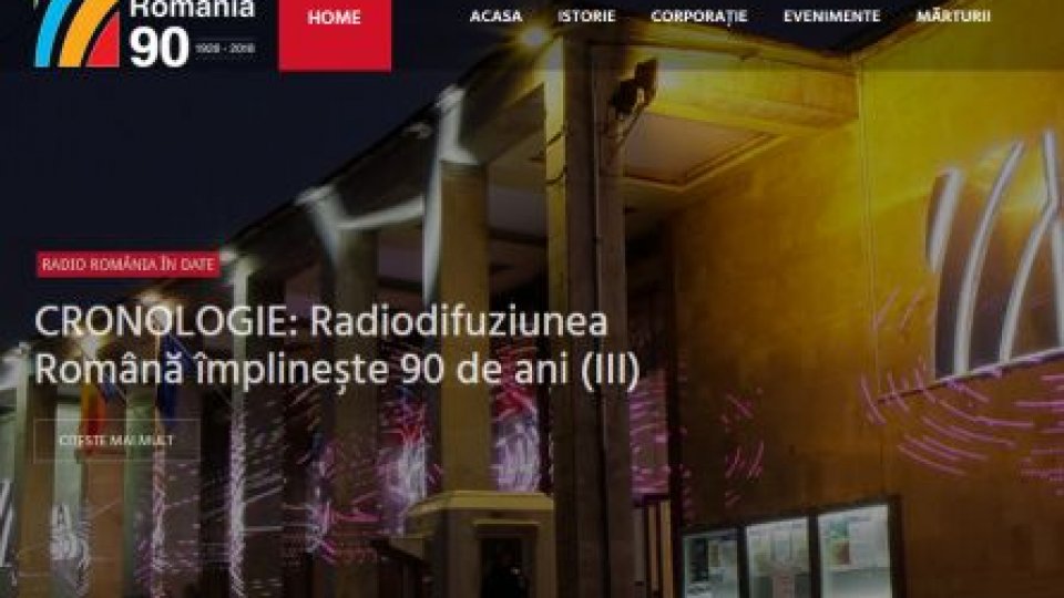 Intrați în lumea magică a Radioului. Site aniversar, lansat de Ziua Radio România