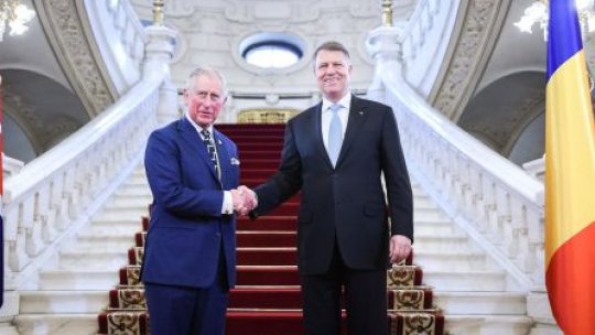 Preşedintele Iohannis a participat la recepţia organizată cu ocazia aniversării prinţului Charles