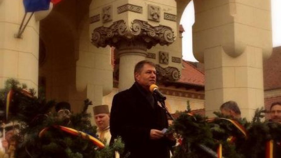 Discursul președintelui Klaus Iohannis, la Alba Iulia