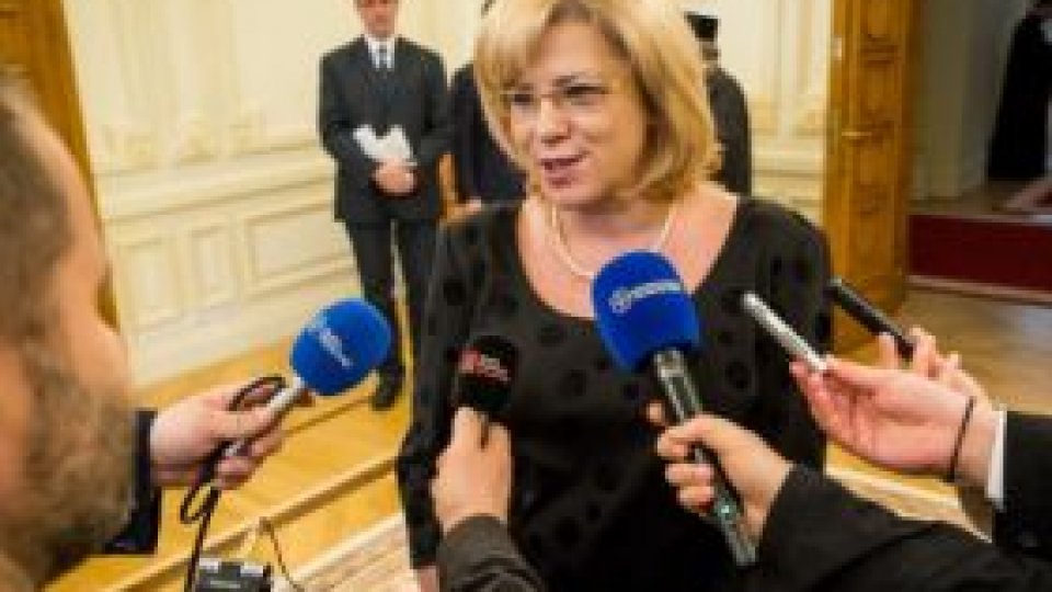 Corina Creţu, prezentă  la deschiderea Podului Centenarului