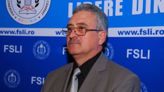 Federaţia Sindicatelor Libere din Învăţământ ameninţă cu proteste