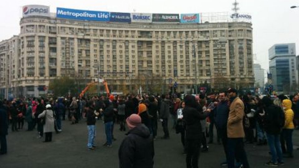 Proteste în București și la Sibiu împotriva modificării legilor justiţiei