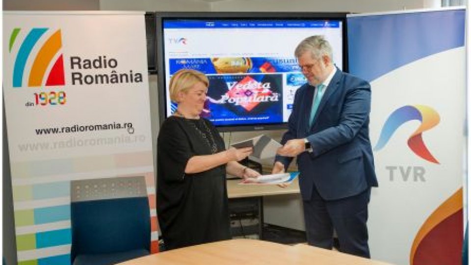Radioul și Televiziunea au semnat un acord de parteneriat