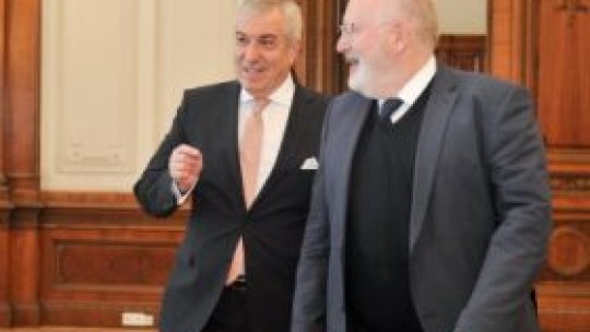 Întâlnire Tăriceanu - Timmermans